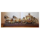 Vintage Silver-Plated Serving Set with Glass Bowl