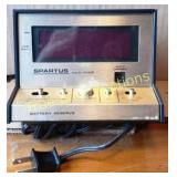 Vintage Spartus Solid State Alarm Clock with Batte