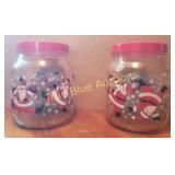 Santa Claus Themed Jars