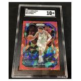 2020-21 PANINI LAMELO BALL #278 RED ICE PRIZM G