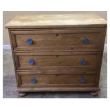 VTG. 3 DRAWER CHEST