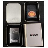 (2) RJRTC ZIPPOS, CHROME WINSTON & CHROME