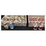 (2) Old World Christmas Snowmen & Glass Light