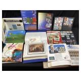 ASSORTED WORLD & U.S STAMP COLLECTION,
