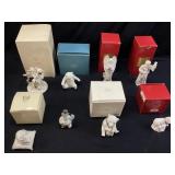 (8) LENOX FIGURINES, DISNEY SHOWCASE TIGGER,