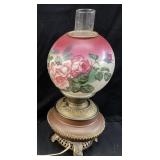 VTG. B & H GONE WITH THE WIND PARLOR LAMP,