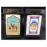 (2) ZIPPO CAMEL, 1995 TURKISH DESERT CAMEL & ONE