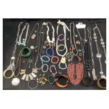 ASSORTED COSTUME JEWELRY, CATOS, LOFT, CHICOS