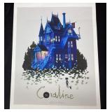 2009 CORALINE MOVIE ARTWORK SIGNED CELINE K