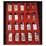 20 ASSORTED WINSTON & NFL TEAM LIGHTERS