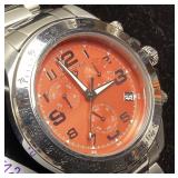 SWISS LEGEND EOGRAPH MENS WATCH, 46mm SS CASE,