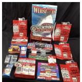 ASSORTED WINSTON CIGARETTE ADVERTISING, NO BULL