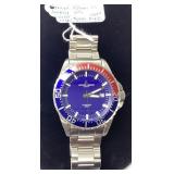 JACQUES LEMANS G-223 PEPSI BEZEL WATCH