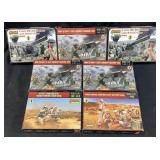 (7) STRELETS 1/72 SCALE MODEL KITS, WW2 US NAVY &