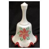 1988 FENTON SIGNED D. BARLOUR FLAME CREST