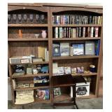 CHOICE CABINET, ASSORTED COLLECTIBLES, VTG. N
