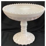 1957-59 JEANNETTE SHELL PINK MILK GLASS WINDSOR