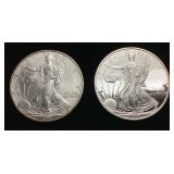 (2)1997-P PROOF & 1997 SILVER EAGLES