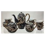 1950s JAPANESE DRAGON WARE TEA SET
