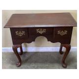QUEEN ANNE STYLE MAHOGANY LOWBOY