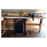 LAGURA FUSION TABLE w INCRA MITER 1000HD GAUGE,