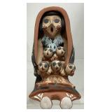PUEBLO POTTERY 5 CHILD STORYTELLER BY CAROLINE