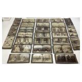 BOX OF 27 STEREO OPTIC CARDS