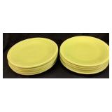 (10) HOMER LAUGHLIN FIESTA CHARTREUSE SALAD