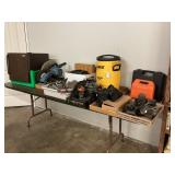 CHOICE TABLE OF POWER TOOLS, DORM FRIDGE, CHOP