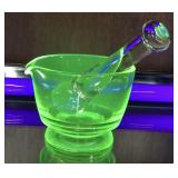 4 MORTAR & PESTLE, URANIUM MORTAR
