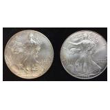 1998 & 1999 SILVER EAGLES