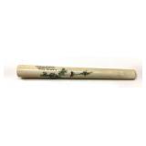 EARLY CENTURY IVORY SMOKING TIP & HANDMADE BRASS