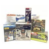 6 PC POWER TOOL LOT EUREKA, WAGNER, RYOBI, MORE