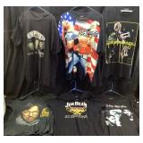 13 ASSORTED ROCK & ROLL CONCERT T SHIRTS, ERIC