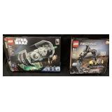 (2) LEGO SETS, STAR WARS TIE BOMBER & TECHNIC