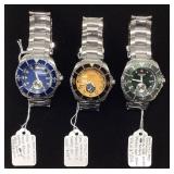 3 SWISS MILITARY HANOWA WATCHES