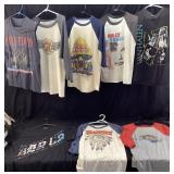 (8) ASSORTED VTG. CONCERT T-SHIRTS, THE ALLMAN