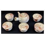 VTG. 6 PIECE ASIAN KUTANI PORCELAIN SET