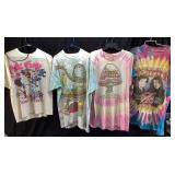 (8) ASSORTED VTG. CONCERT TOUR T SHIRTS, ALLMAN
