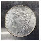 1888-P MORGAN SILVER DOLLAR