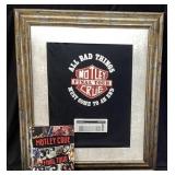 MOTLEY CRUE FINAL TOUR CONCERT T SHIRTS & PROGRAM