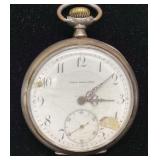 ANTIQUE 80 PERCENT SILVER UNION HORLOGERE WATCH
