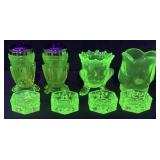 (8) VTG. URANIUM GLASSGROUP, SALT & PEPPER