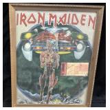 VTG. 1987 ORIGINAL IRON MAIDEN SOMEWHERE IN TIME