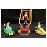 (3) VTG. TOYS, POPEYE TRICKY TRAPEZE, MCDONALDï¿½S