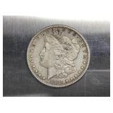 1884-S MORGAN SILVER DOLLAR COIN