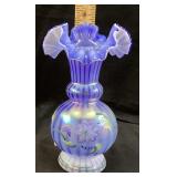 1999 FENTON GLASS MESSENGER EXCLUSIVE BLUE