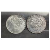 1884-O 1885-P MORGAN DOLLARS COINS