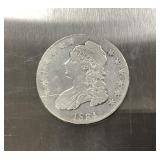 1834 CAPPED BUST HALF DOLLAR