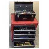 ROLLING TOOL CHEST & TOOLBOX WITH ASSORTED HAND